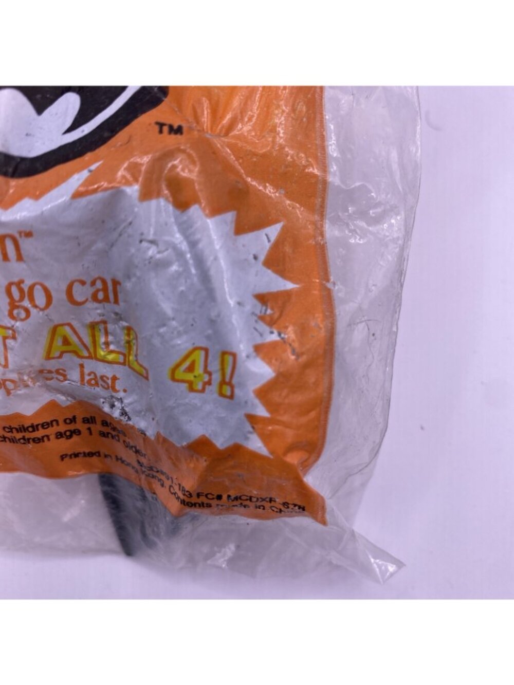 Batman 1991 McDonalds Happy Meal Press And Go Toy Collectible Sealed In Original - Picture 6 of 12